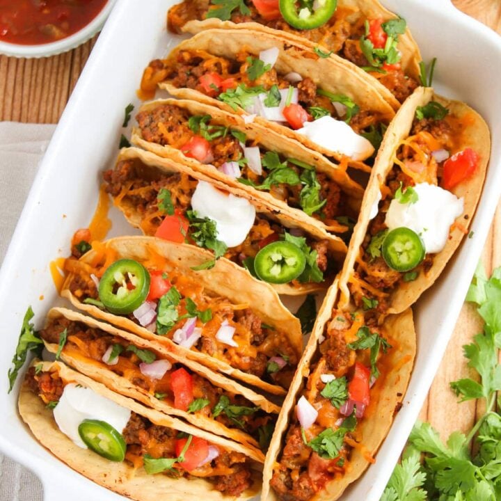 Image for Oven Baked Beef Tacos