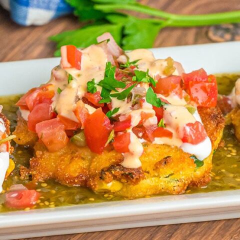Image for Sweet Corn Tamale Cakes Recipe (Copycat Cheesecake Factory)