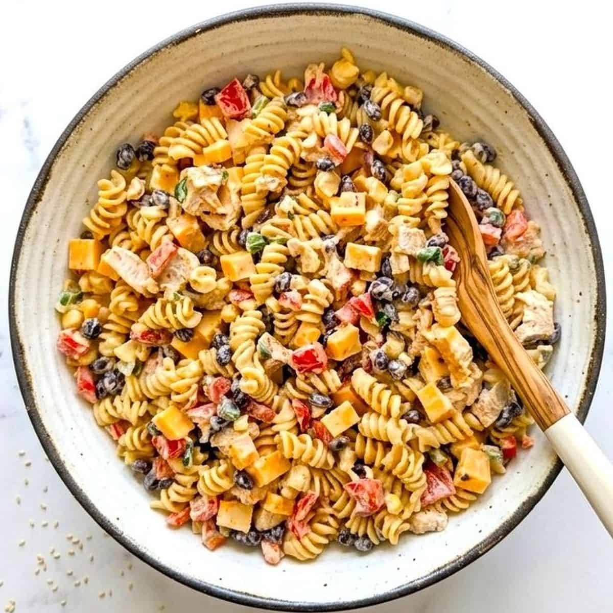 Image for Creamy Southwest Pasta Salad with Chicken & Zesty Lime Dressing