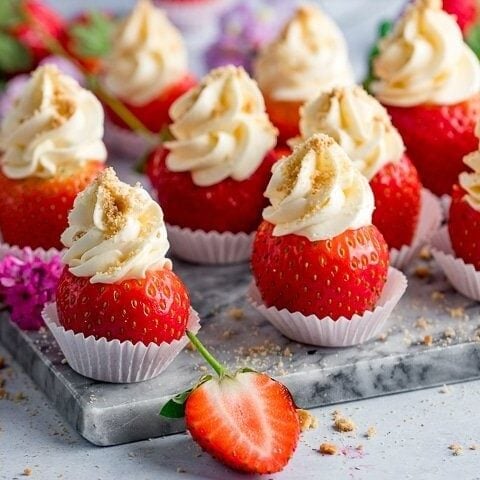 Image for Cheesecake Stuffed Strawberries