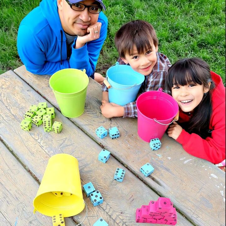 Image for DIY Tenzi Outdoor Yard Dice Game Tutorial