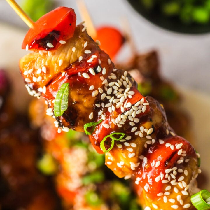 Image for Korean BBQ Chicken Skewers