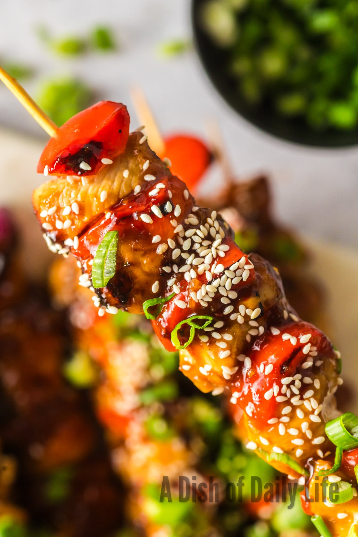 Image for Korean BBQ Chicken Skewers