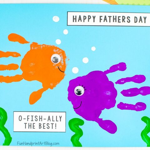 Image for Free Printable Father's Day Fishing Card Craft