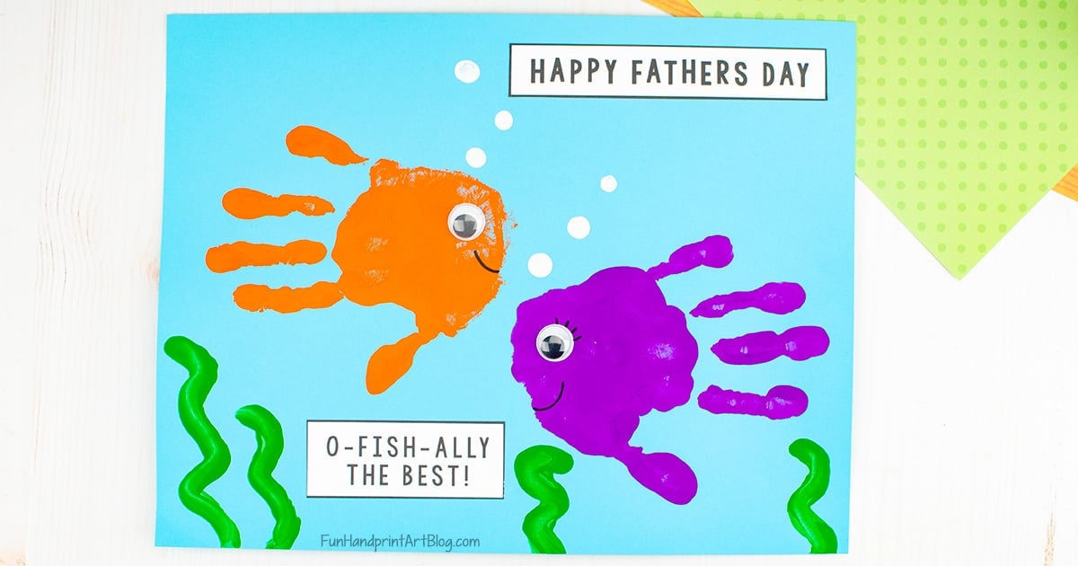 Image for Free Printable Father's Day Fishing Card Craft