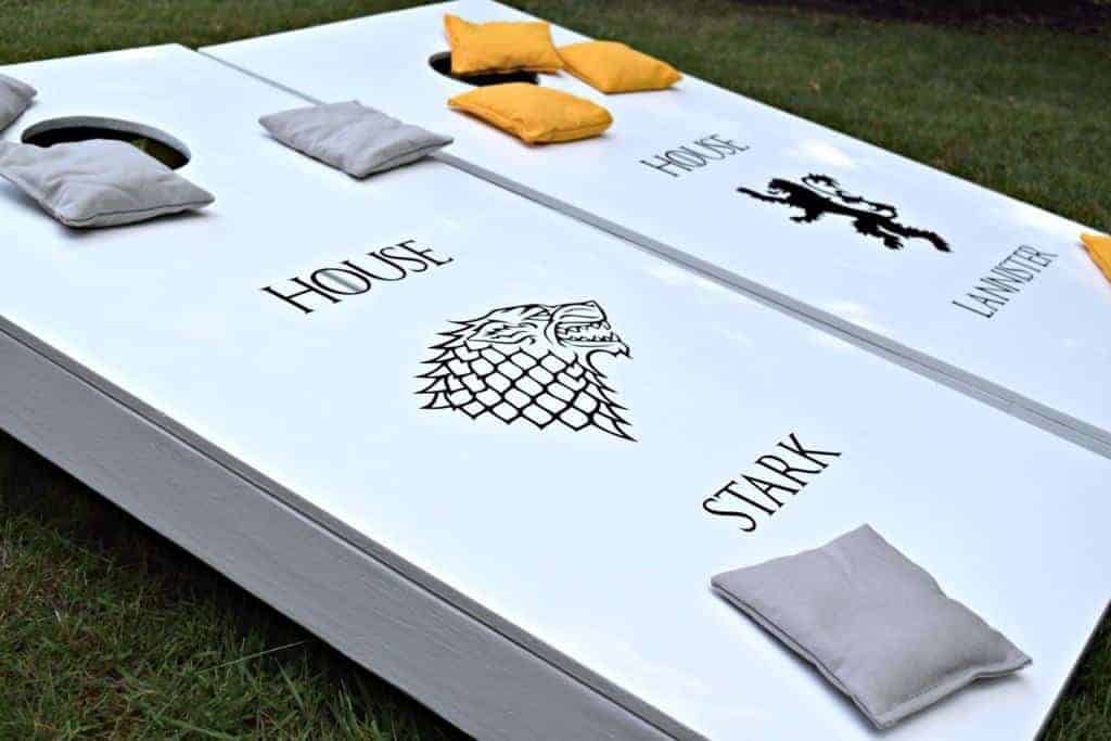 Image for DIY Cornhole Boards with Free Plans