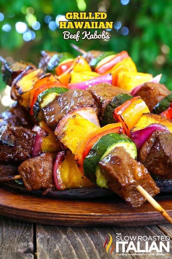 Image for Grilled Hawaiian Beef Kabobs
