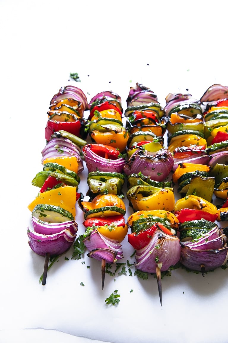 Image for Easy Grilled Veggie Skewers