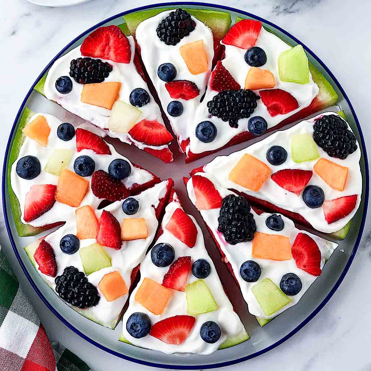 Image for Watermelon pizza