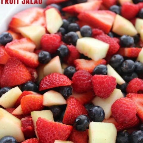 Image for Red White and Blue Fruit Salad