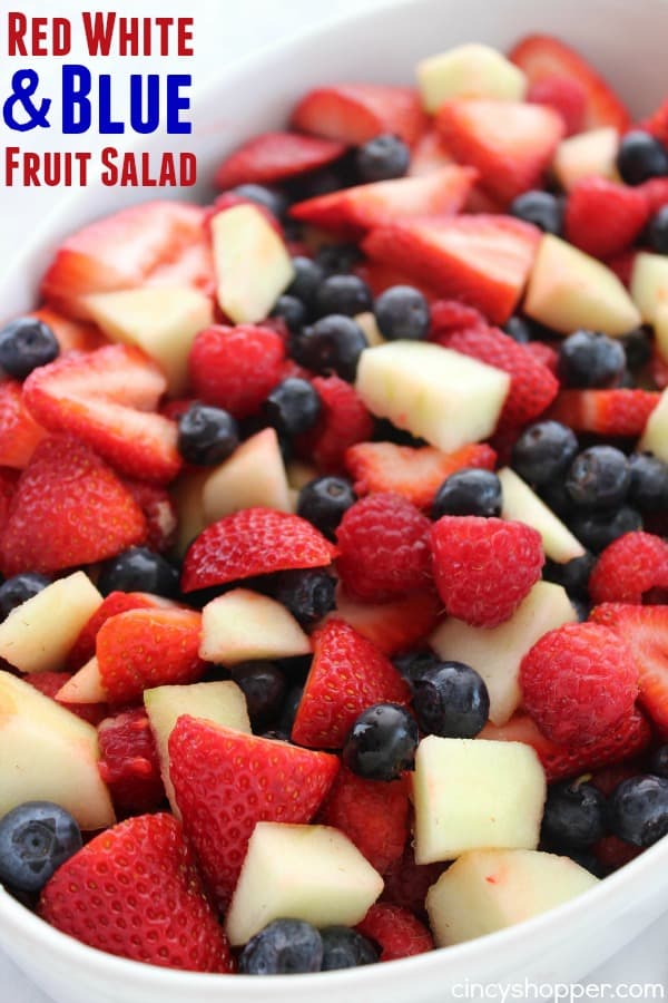 Image for Red White and Blue Fruit Salad