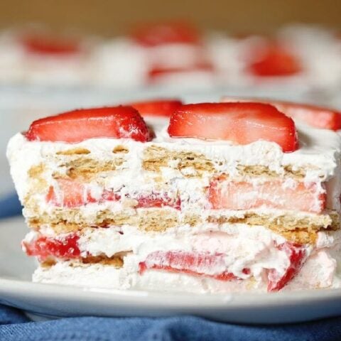 Image for No Bake Strawberry Icebox Cake