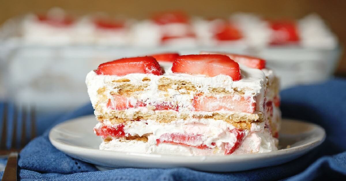 Image for No Bake Strawberry Icebox Cake