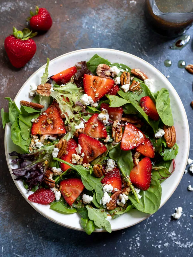 Image for Strawberry Spinach Salad Recipe