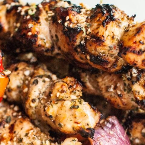 Image for Thai Spicy Basil Chicken Skewers