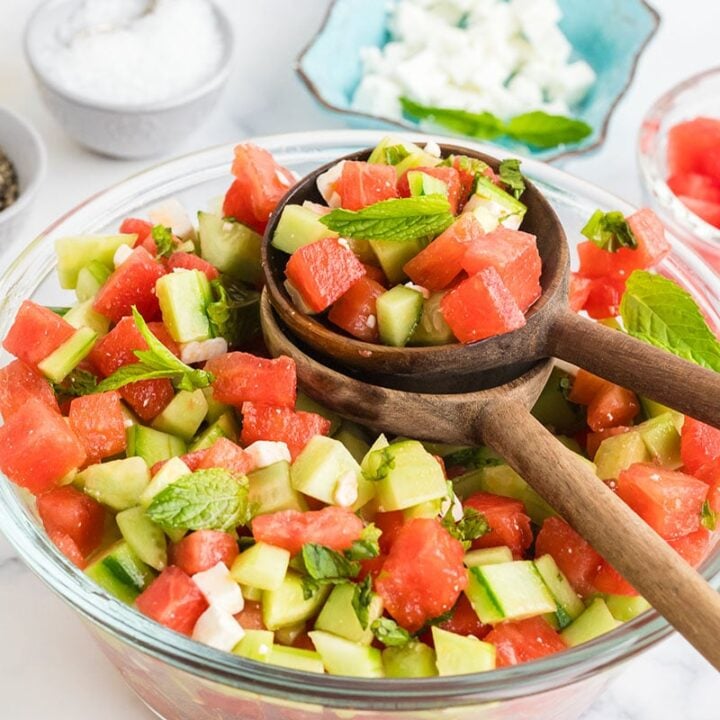 Image for Watermelon Cucumber Salad