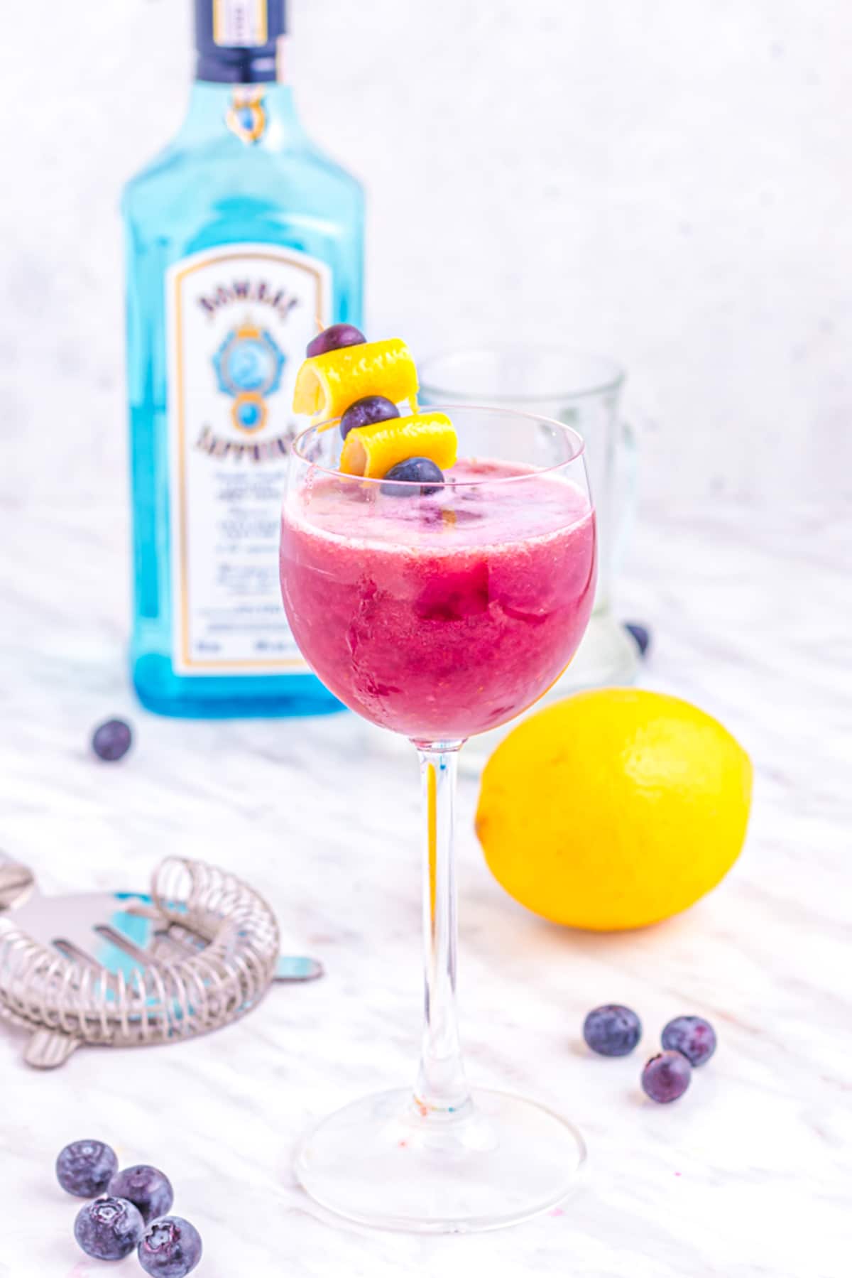 Image for Blueberry Gin Sour Cocktail
