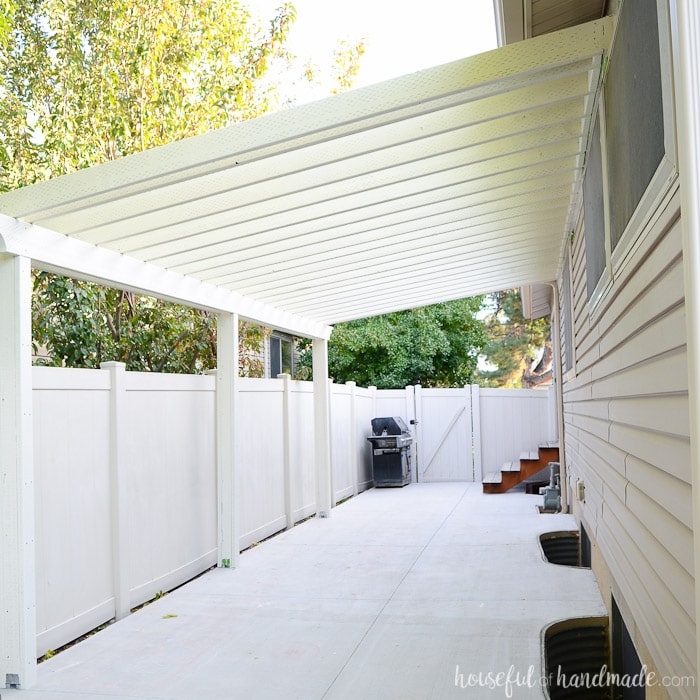Image for Build a Patio Pergola attached to the House