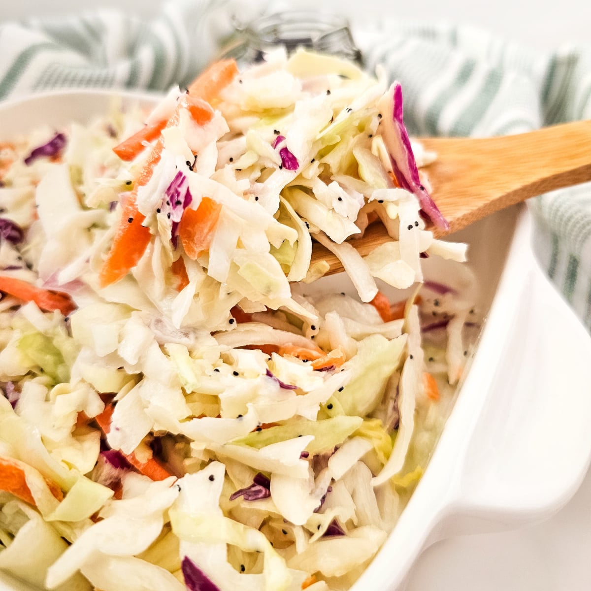 Image for Creamy Coleslaw with Poppy Seed Dressing