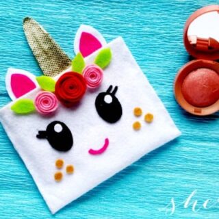 Image for No Sew Unicorn Pouch Craft Felt Project
