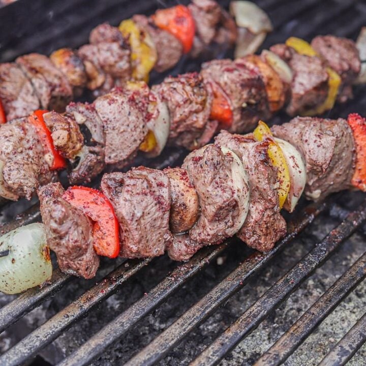 Image for Lamb Shish Kebab with Grilled Vegetables