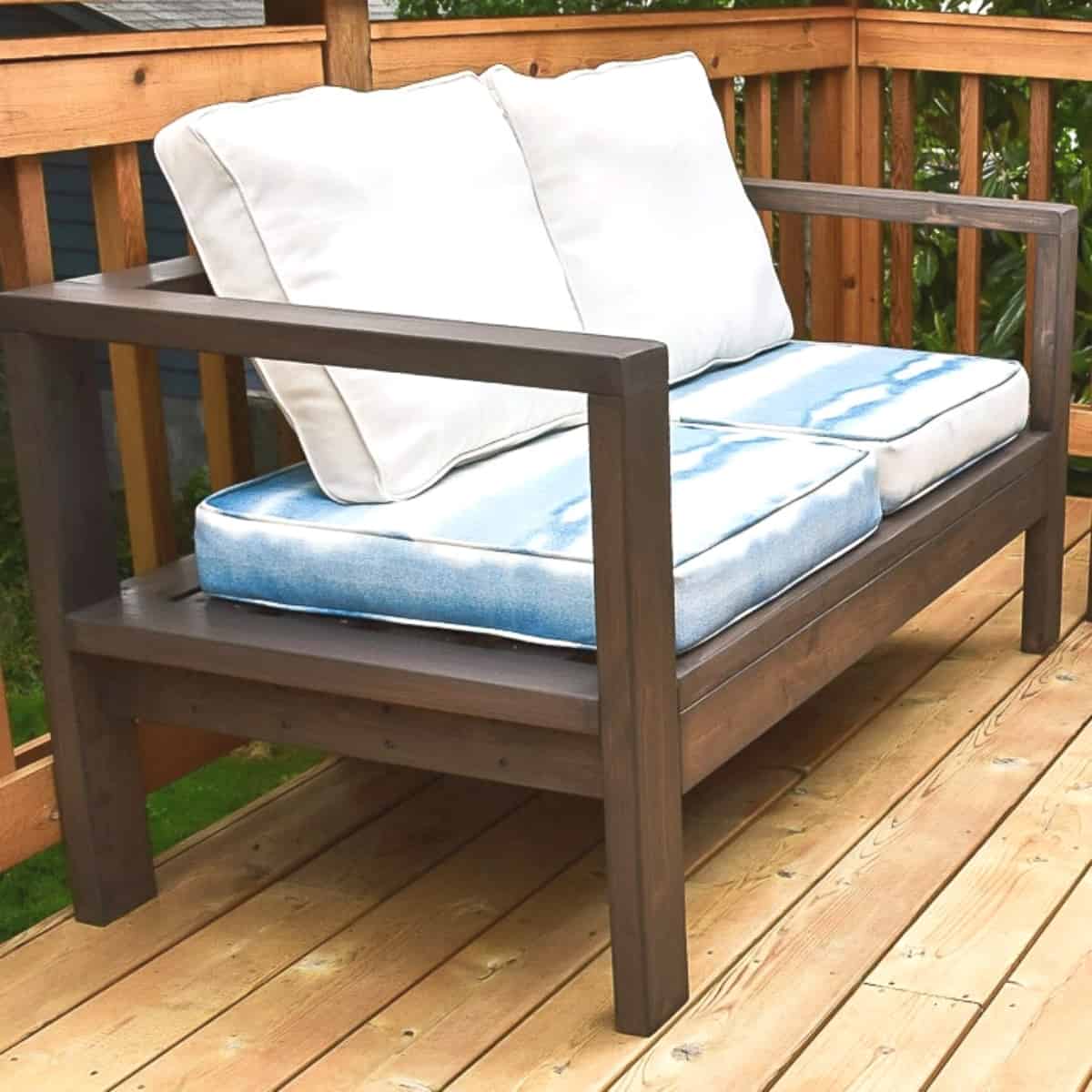 Image for DIY Outdoor Loveseat and Couch