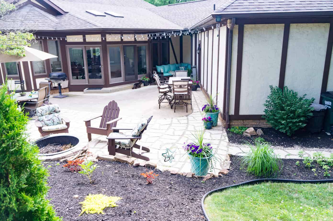 Image for Revealing a creative DIY patio extension with pavers