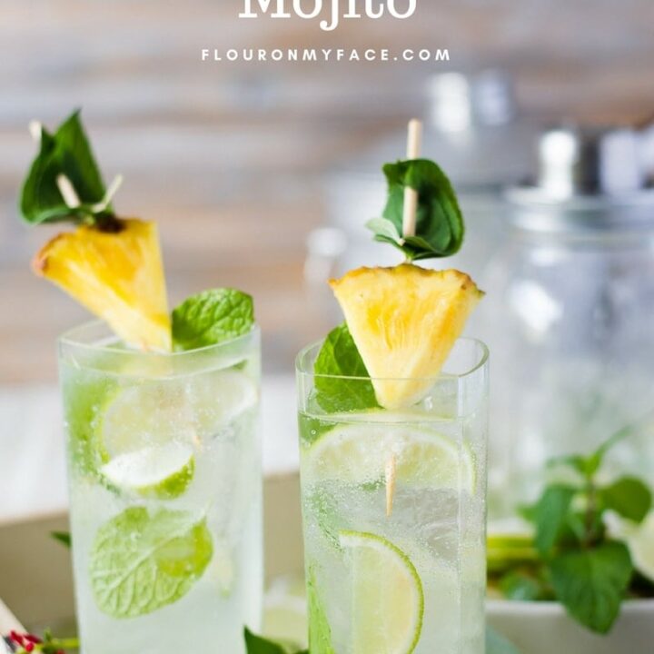 Image for Sweet Summer Pineapple Sage Mojito recipe