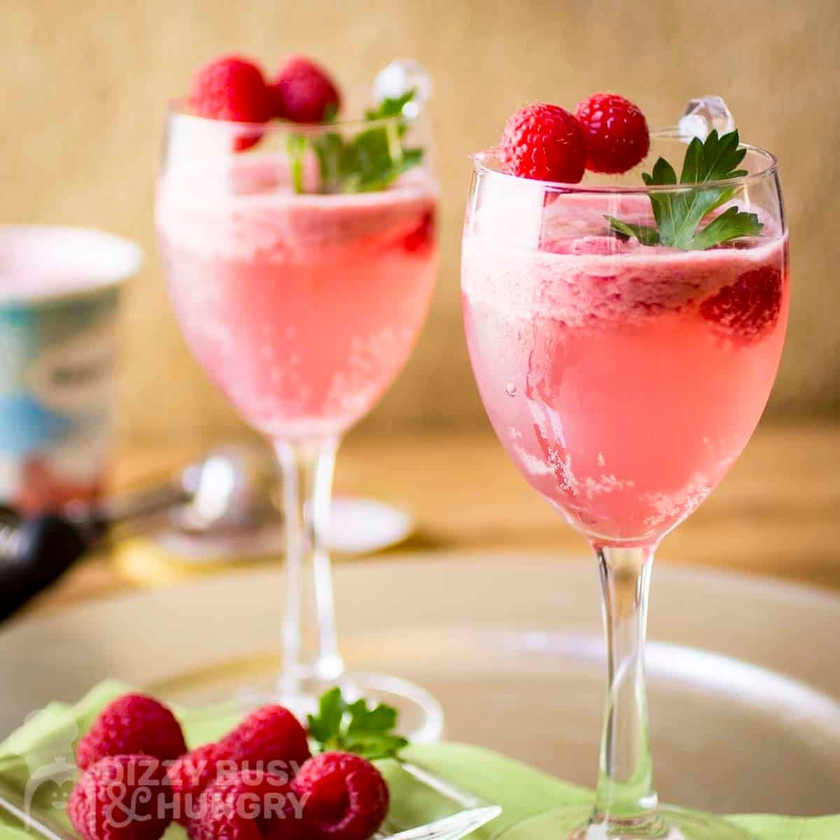 Image for 3 Ingredient Easy Raspberry Spritz Cocktail