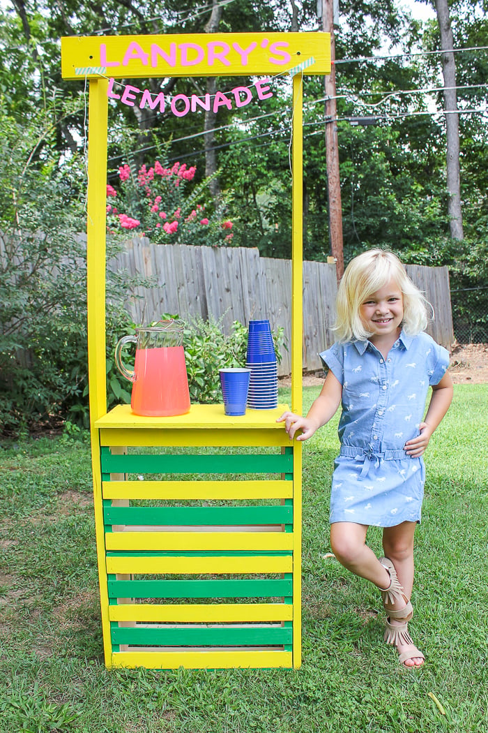 Image for Easy DIY Lemonade Stand with Video