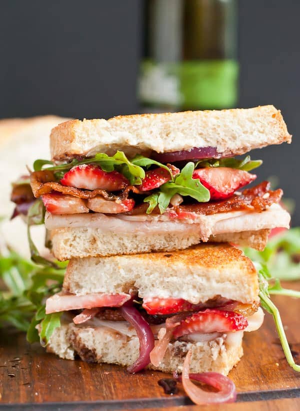 Image for The Ultimate Strawberry Bacon Goat Cheese Grilled Cheese