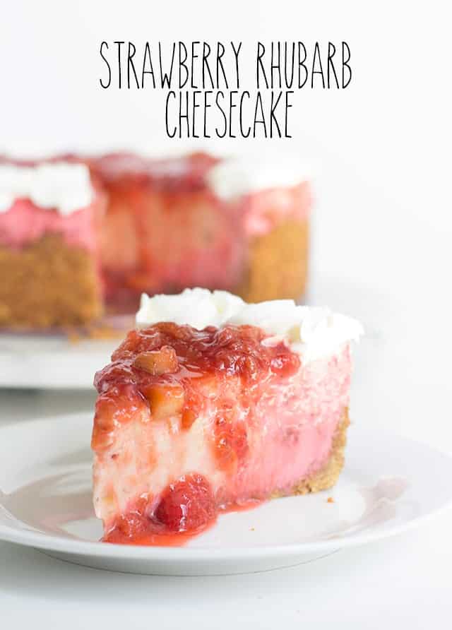 Image for Strawberry Rhubarb Cheesecake