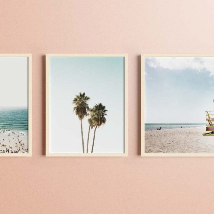 Image for 3 Free Coastal Wall Art Printable Downloads
