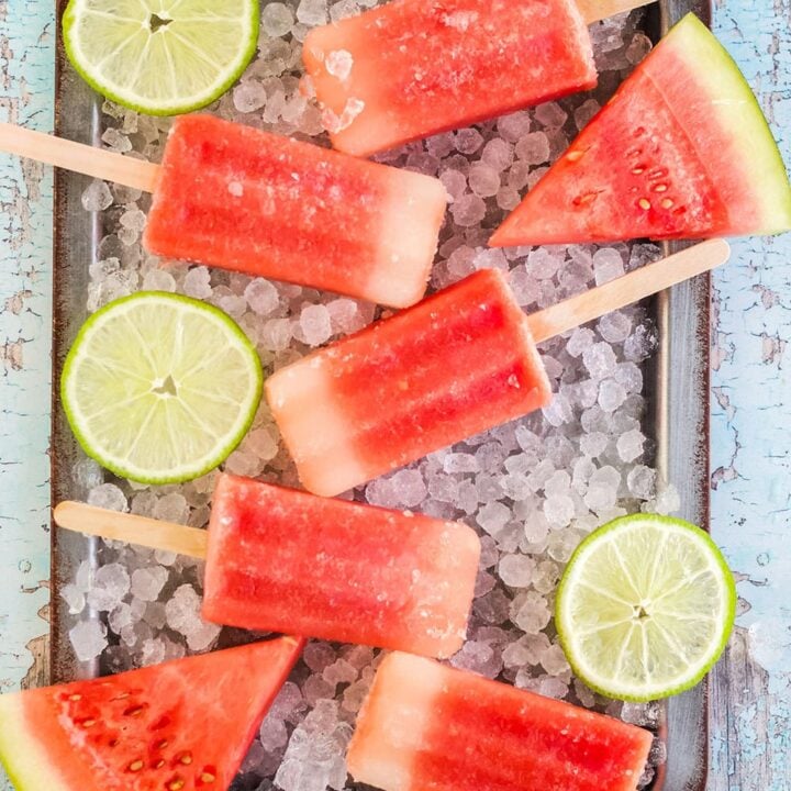 Image for Fresh Watermelon Popsicles Recipe