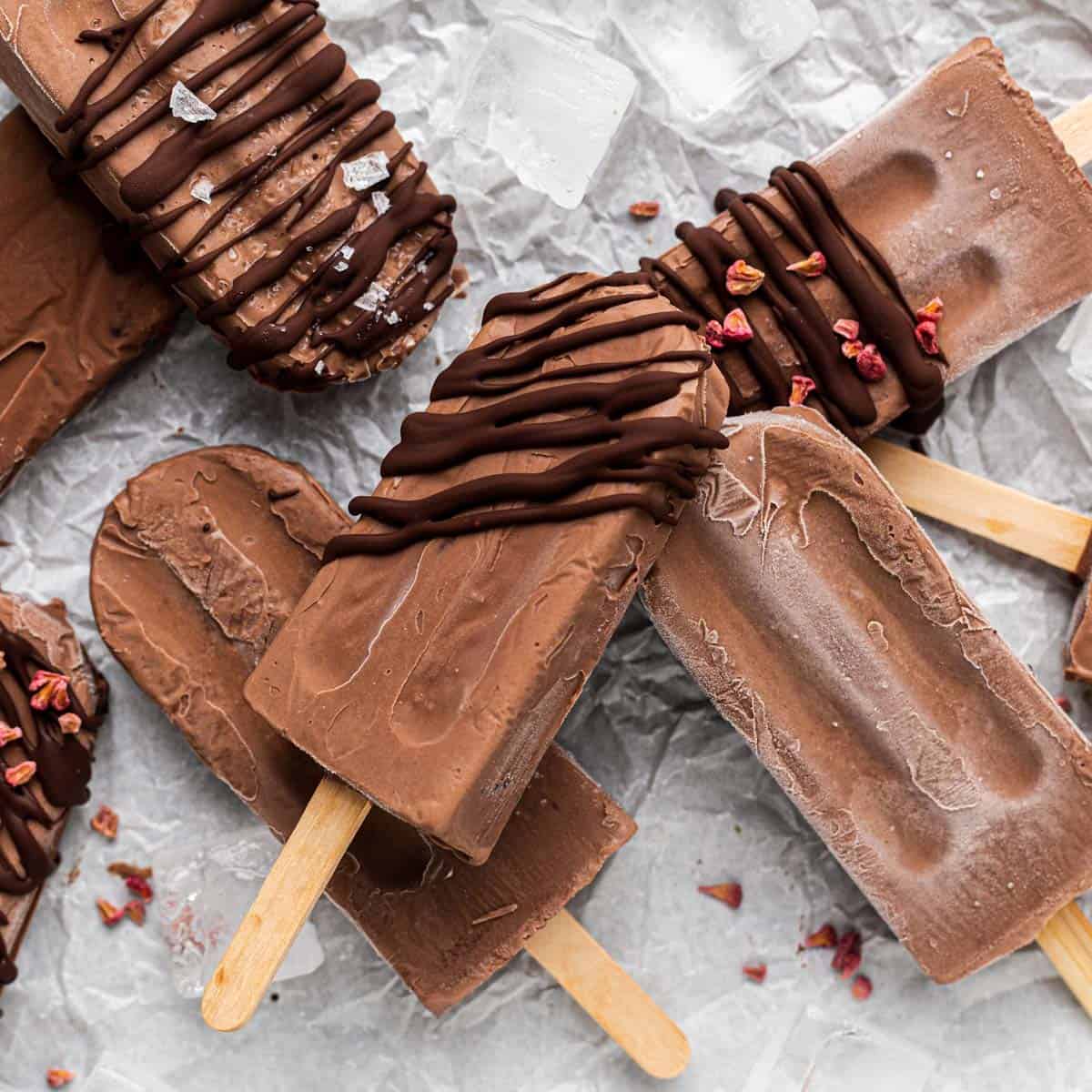 Image for Easy Chocolate Popsicles