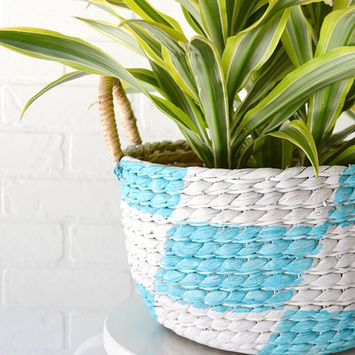 Image for West Elm Inspired Graphic Basket