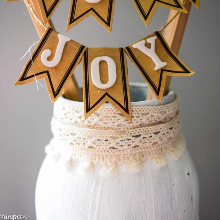 Image for Mason Jar Display Farmhouse Decor