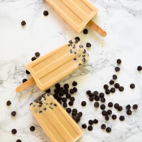 Image for Keto Chocolate Chip Cookie Dough Popsicles