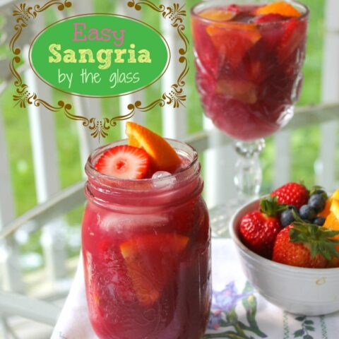 Image for Easy Homemade Sangria - by the Glass!! -    Crafts a la mode