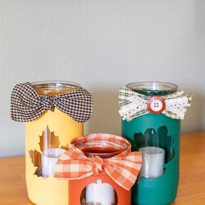 Image for Fall Painted Mason Jars