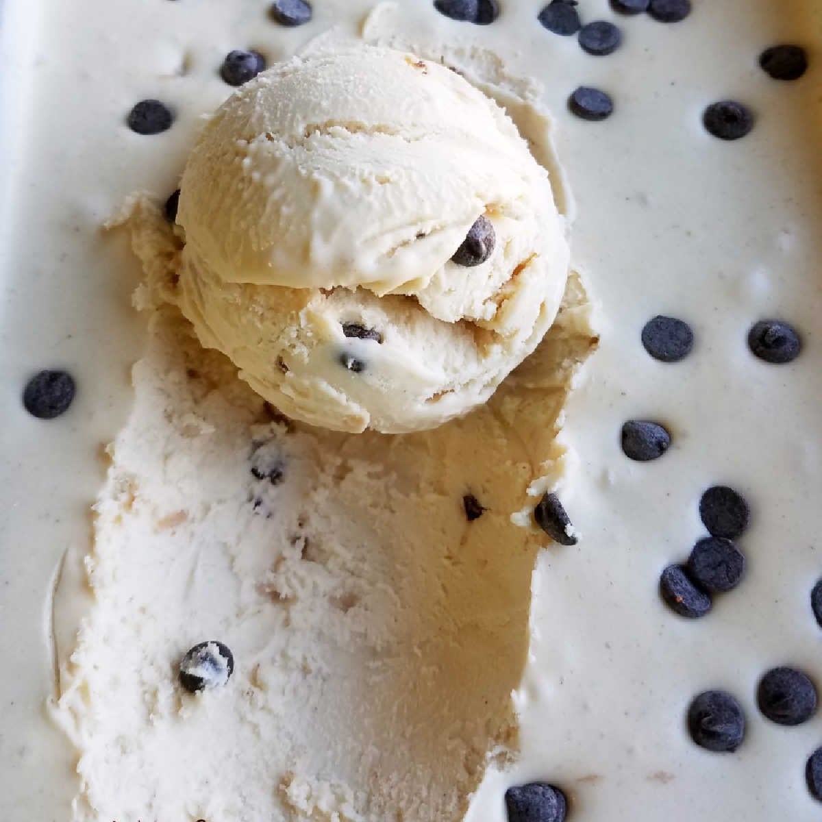Image for Peanut Butter Chocolate Chip No Churn Ice Cream