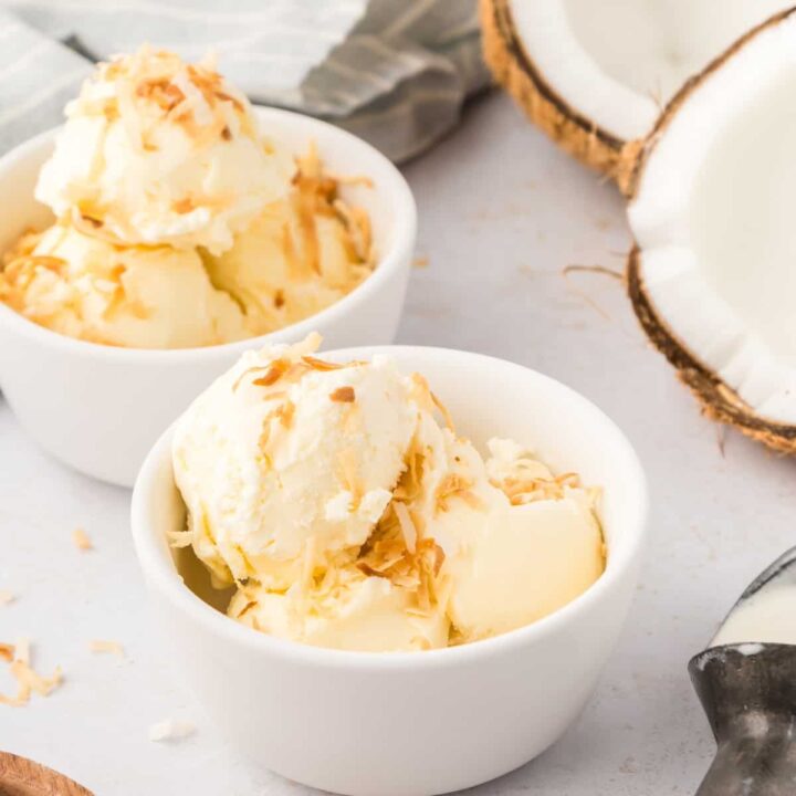 Image for No Churn Coconut Ice Cream