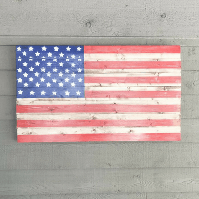 Image for DIY Wooden American Flag You Can Hang All Year Long
