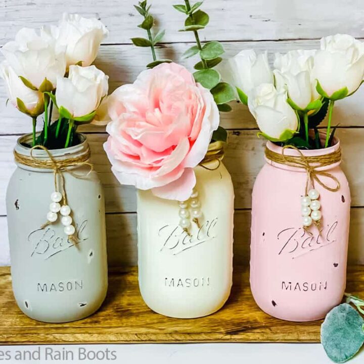 Image for Perfect Chalk Painted Pastel Mason Jars
