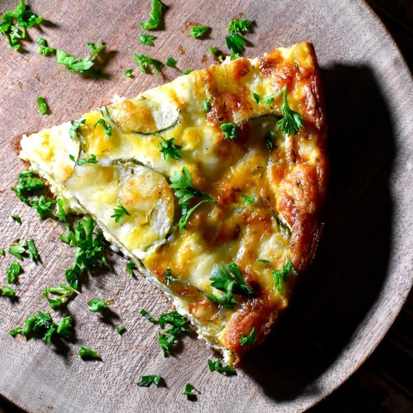 Image for Crustless Ham and Swiss Quiche