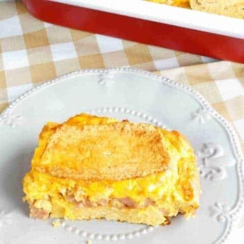 Image for Ham and Cheese Strata for a Holiday Brunch