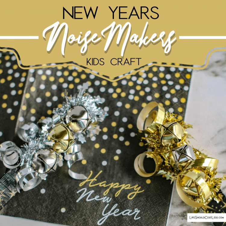 Image for New Years Kids Craft Noise Makers