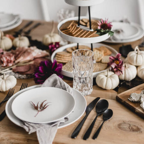 Image for Organic Modern Thanksgiving Tablescape