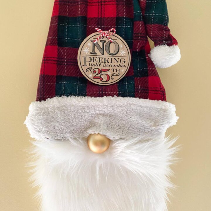 Image for How To Make An Adorable Christmas Gnome Door Hanger DIY