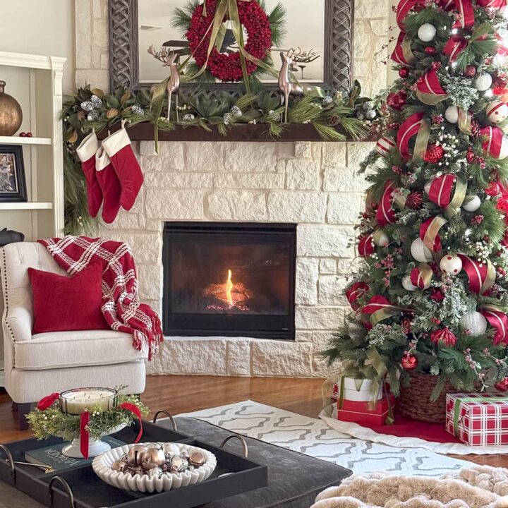 Image for Decorating a Downsized House for Christmas: Holiday Home Tour